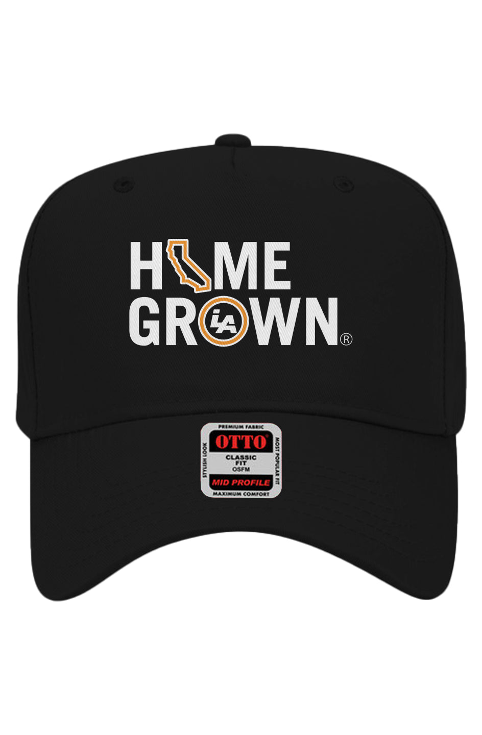 HG LA #1 Hat White Label 